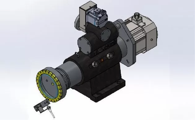 Máquina de afiação dupla de linha reta alimentação de moagem automática (opcional)