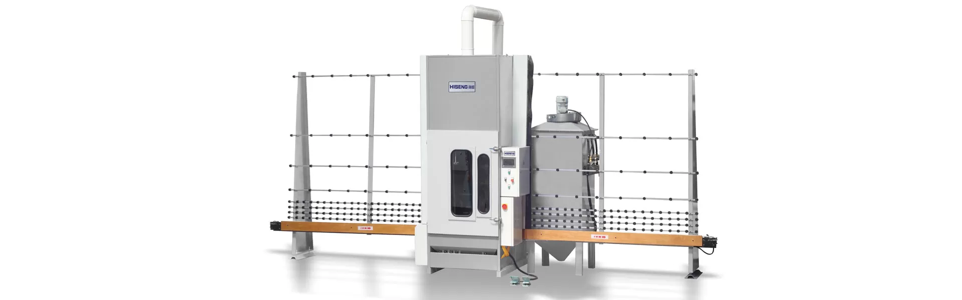 Máquina de jateamento de areia automática de vidro HSP