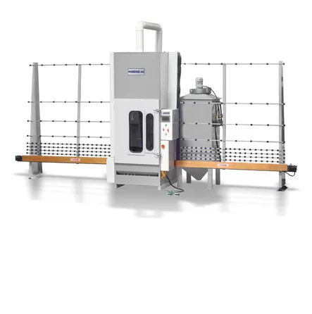 Máquina de jateamento de areia automática de vidro HSP