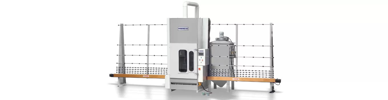 Máquina de jateamento de areia automática de vidro