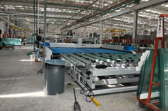 Processamento de vidro arquitetônico