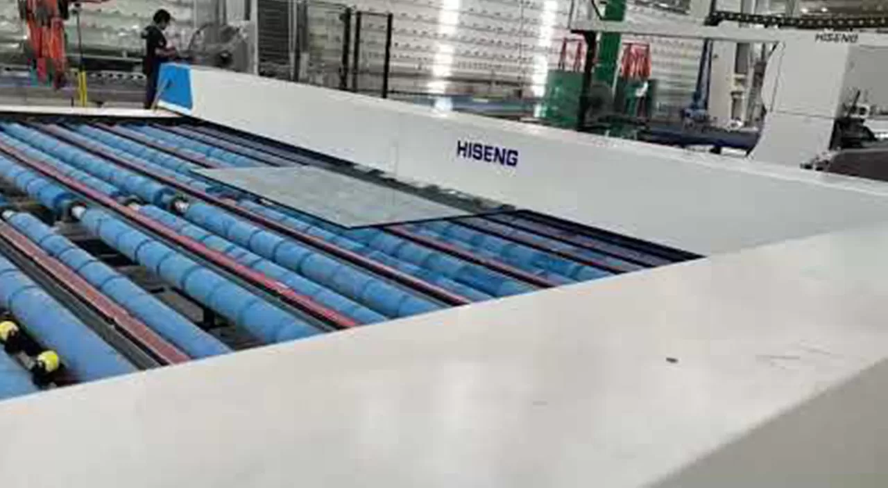 Vídeo do carregador de vidro HISENG