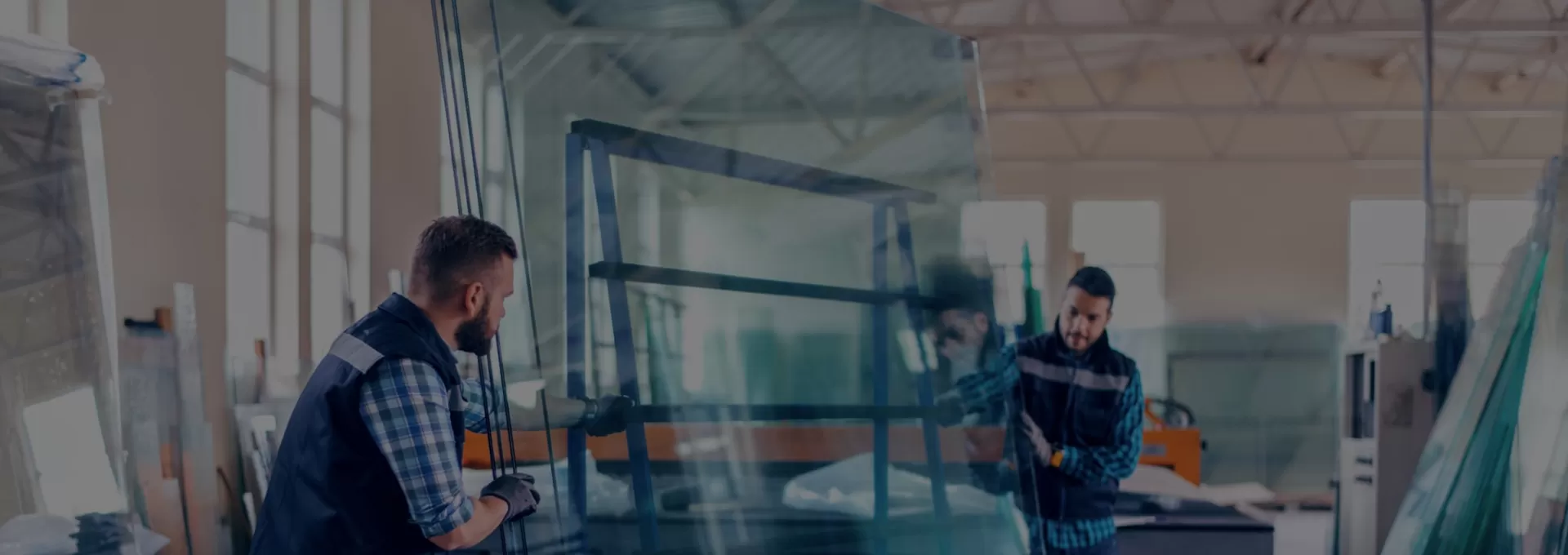 Máquina de afiação dupla de linha reta de vidro