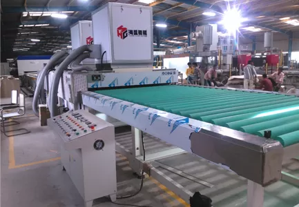 Processamento de vidro do painel solar