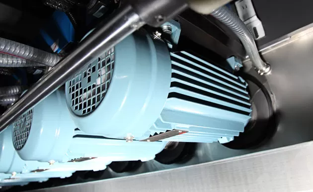 Design de motor especializado de máquina de afiação de linha reta de vidro redondo duplo