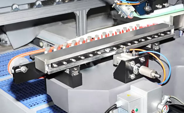 Construção de aço inoxidável de vidro redondo duplo linha reta máquina de afiação