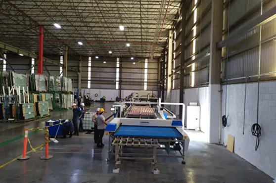 Processamento de vidro do aparelho