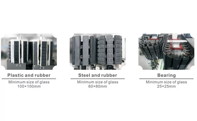 Estrutura da máquina de moagem de borda de vidro vertical
